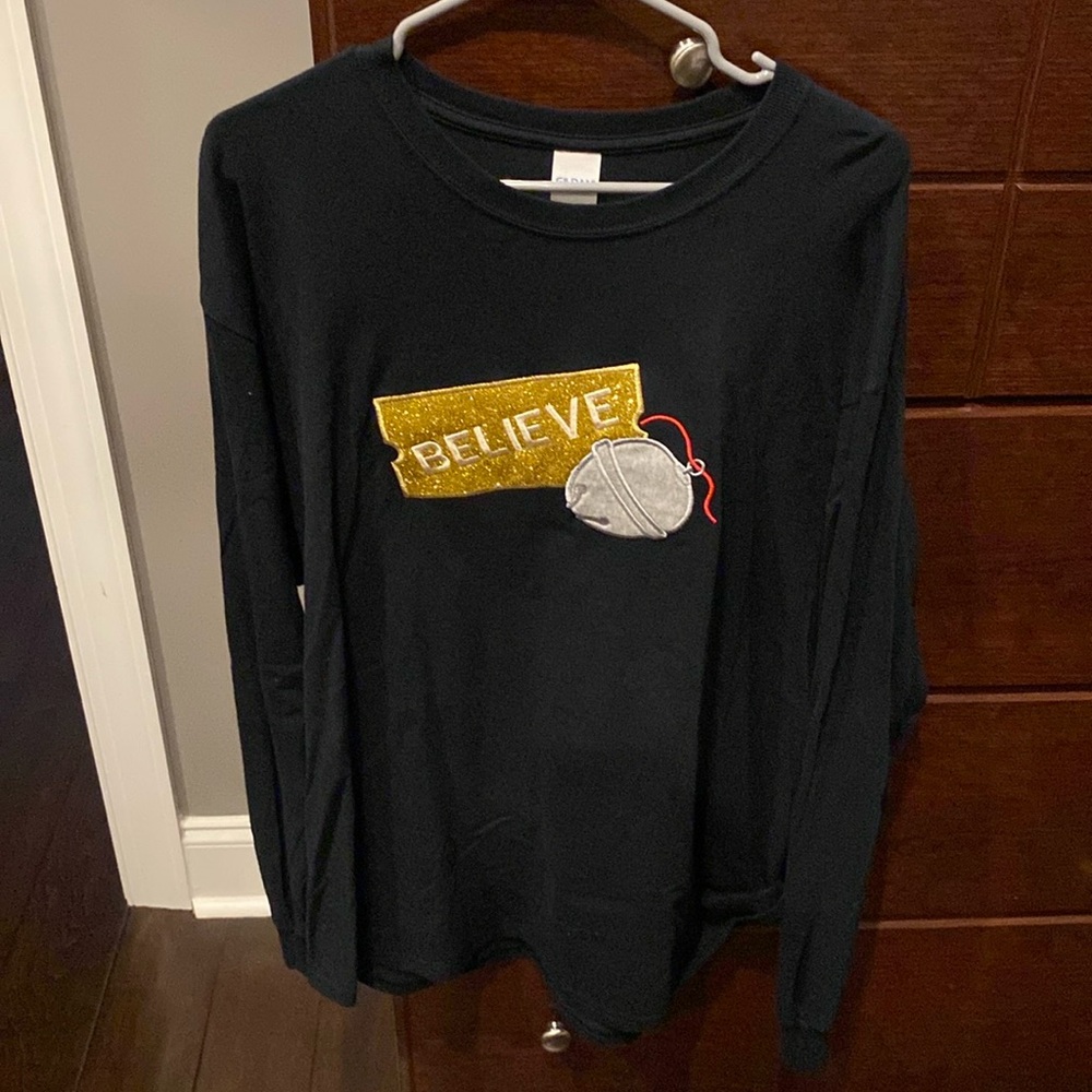 Holiday “Polar Express” personalized Gildan brand shirt